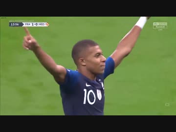 《18-19 ネーションズリーグ》 [リーグA] 【グループ1・第2節】 フランス vs オランダ （2018年9月9日）