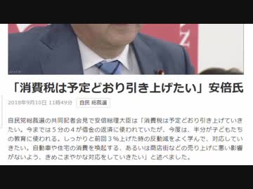 消費増税により金持ちが優遇される改革へ