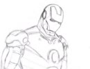 ＩＲＯＮＭＡＮ（アイアンマン）　SpeedPainting by Nico Di Mattia