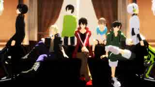 【MMDカゲプロ】[A]ddiction-BoysSide