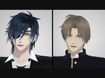 【MMD刀剣乱舞】固定カメラでlamb【燭台切・長谷部】