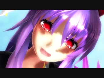 【東方MMD】うどんげいんとレイセンでヒバナ 1080p
