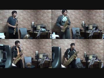 サックス四重奏でスーパーマリオサンシャイン「ドルピックタウン」