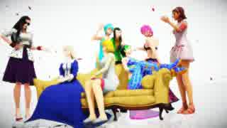 【ジョジョMMD】1-6部女子組  Bad Romance