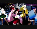 【MMD艦これ】神風型でSatisfaction　ニーソガーターVer.　歌詞つき