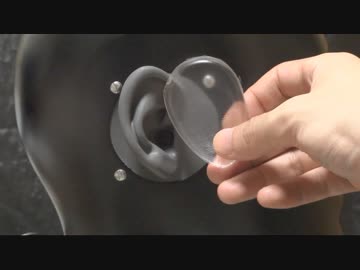 ペタペタが癖になる / シリコンパフで耳のタッピング / ダミーヘッド [ASMR/音フェチ]