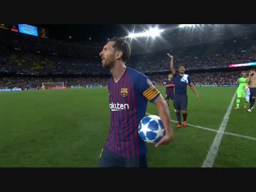 《18-19UEFA CL》 [GS第1節・B組] バルセロナ vs PSV