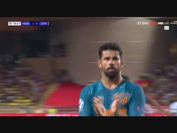 《18-19UEFA CL》 [GS第1節・A組] モナコ vs アトレティコ・マドリード