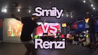 なんとかしナイト Vol.2 8月 Freestyle Solo Best 16 1「Smily vs Renzi」