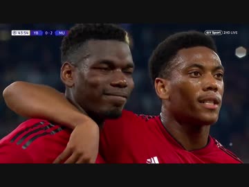 《18-19UEFA CL》 [GS第1節・H組] ヤングボーイズ vs マンチェスター・ユナイテッド