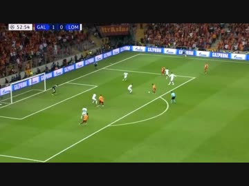 長友全タッチ 18-19 CL【長友最高！キレキレ】ガラタサライ 対 ロコモティフ・モスクワ【昭和も復活】