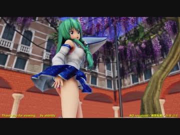 【東方MMD】 ミニ早苗さんが ざっぶ～ん 【DeepBlueTownへおいでよ】