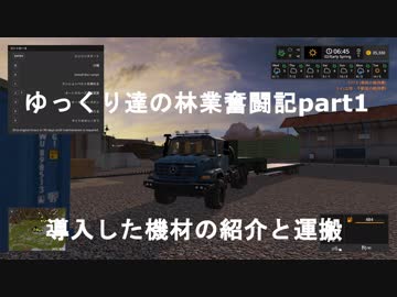 ゆっくり達の林業奮闘記part１　使用機材の紹介編