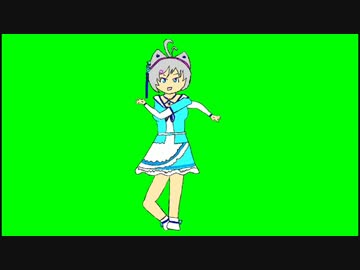 走る千賀式シロちゃん＋ドラムを叩く夜桜たまちゃん＋ギターを弾く神楽すずちゃん