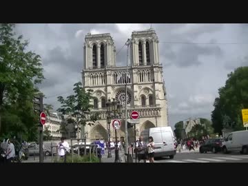 無職になるので旅に出たpart17《ノートルダム大聖堂》【フランス】【旅動画】