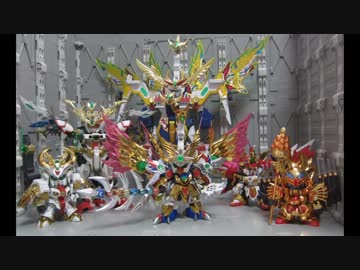 LBB 飛駆鳥大将軍 HG ジェガンブラストマスター ジムスナイパーカスタム メガミデバイス改造パーツ006・007　ゆっくりプラモ動画