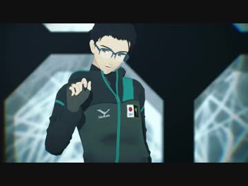 【ユーリ!!!onMMD】勇利で心電サイコジェニック
