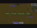 【Factorio】列車による無線制御を利用した要求駆動型列車輸送のテスト