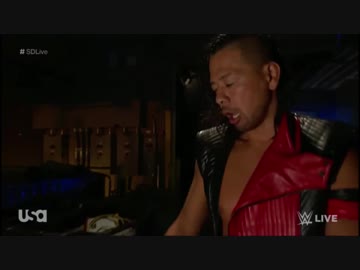 【WWE】中邑真輔vsタイ・デリンジャー【SD 18.9.25】