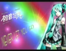 初音ミクがB'zのNEVER LET YOU GOを歌いました