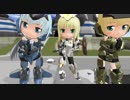 【MMD】キューボッシュっぽい轟雷たちでDreamFighter