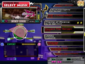 【StepMania】Towards The Horizonの足譜面を作ってみた【DDR】