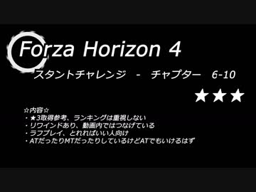 Forza horizon 4 　スタントチャレンジ　☆☆☆　2/2