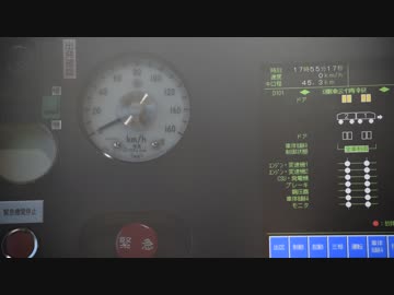 JR四国2600系の加速（速度計）その②　0~40～106km/h