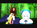 【MMD】 煽りグルメレース / Trumpet MEME【ばあちゃる＆電脳少女シロ】【1080p】