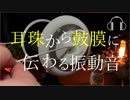 音フェチ - ジャンボ綿棒で両耳の耳珠を丁寧に擦る - 3Dio
