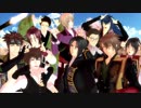 【MMD薄桜鬼】薄桜鬼１０周年祝い【OP,ED再現】