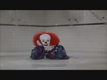ペニーワイズは排水溝から出てまでガンオン廃人を解き放ってあげたいようです