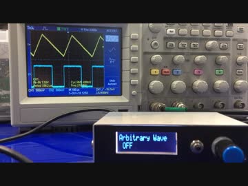 PICマイコンでファンクションジェネレータ作ってみた