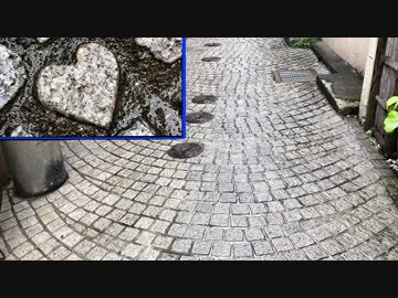 28,000個のピンコロに隠れているハートマーク(神楽坂のかくれんぼ横丁)