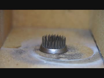 剣山を融解させてみた【暇つぶし実験動画】- I tried melting kenzan -