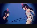 【MMD】キズナアイとブラックアイでNOVOCAINE【1080p 60fps】