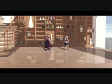 【東方MMD】銀髪月の従者達でHYBEID【1080】