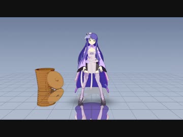 【MMD花騎士】モデルテスト1　2号さん