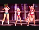 【東方MMD】体操服幽香妹紅アリスでspring of life