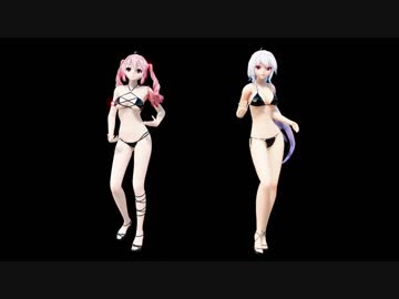 【ray-MMD】Love_Me_If_You_can【Teto＆Haku】