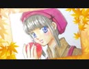 【コピック】身近な秋描いてみた【パステル】