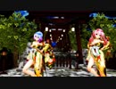 【Ray-MMD 】SeaBreeze 初音ミク 重音テト  Japanese Kimono