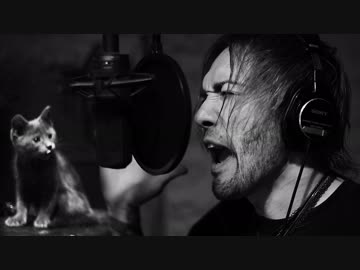 【進撃の巨人3 OP】RED SWANをアレンジして進撃する猫と闘いながら英語で歌ってみた【顔がうるさい】