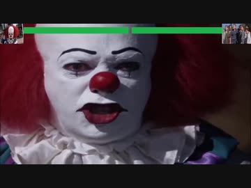 Pennywise Vs The Losers Club With Health Bars 1990 English