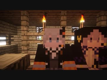 【Minecraft】隣の３人娘 40話【実況+Voiceroid】