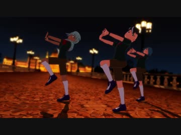 【MMDイナアレ】帝国3人でライアーダンス【モデル完成！】