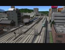 駅を行き交う列車を眺める動画【A列車で行こう9 V5】
