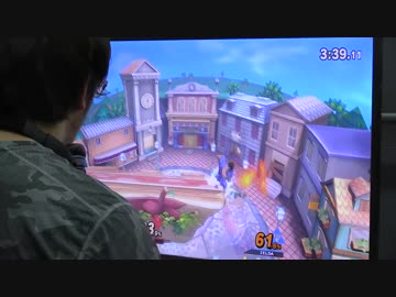 【スマブラSP】リュウ VS ゼルダ【ゲームプレイ映像】