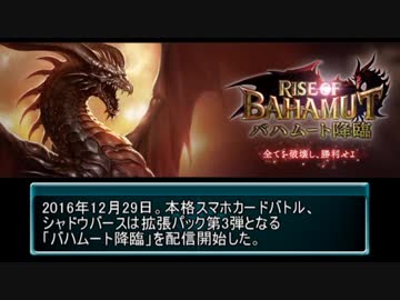 ゆっくり解説 シャドウバースの歴史 第3弾 Rob期 ニコニコ動画