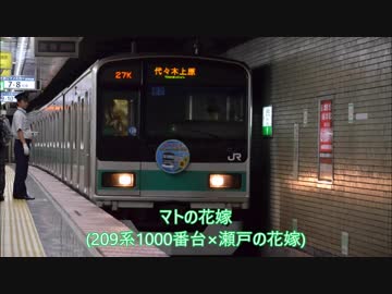 マトの花嫁(瀬戸の花嫁×209系1000番台)